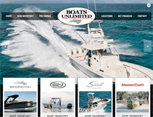 Tablet Screenshot of ncboats.com